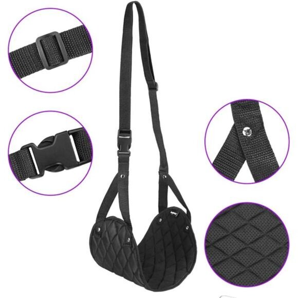 Airplane Foot Rest (Travel Comfortably), Perfect Airplane Travel Essentials - Picture 3 of 8